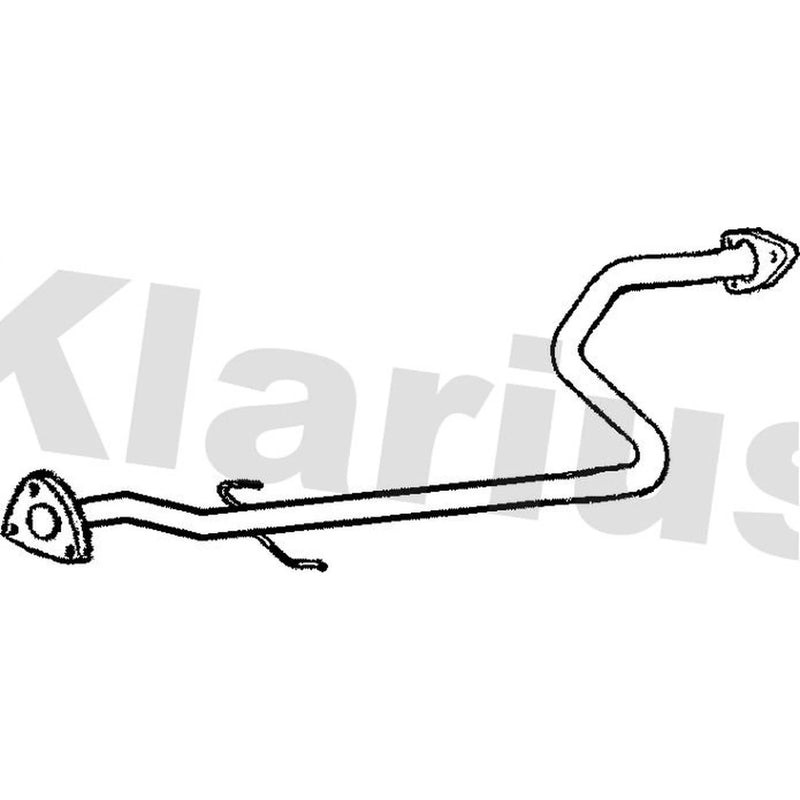 Klarius Exhaust Pipe OD fits MG Zs 2004-2005 2.0