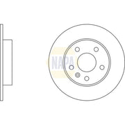 NAPA Front & Rear Brake Discs & Pads fits Opel Astra G 2001-2005 2.0