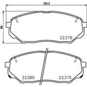 DON Front Brake Discs & Pads fits Kia Sorento III 2015-2020 3.3