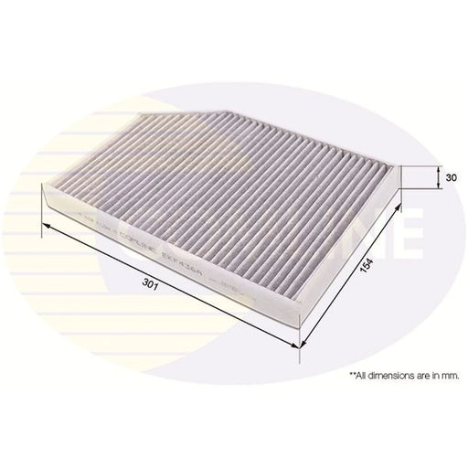Comline Cabin Air Filter (Pollen Filter) fits Alpina B3 2019 on