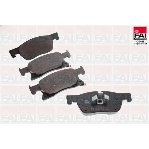 FAI Front Brake Pad Set fits Opel Astra K 2015-2021 1.0 1.2 1.4 1.5 1.6