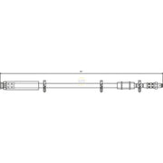 NAPA Brake Hydraulic Hose Line Upper NBH1188