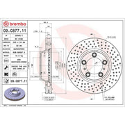 Brembo Front / & Rear / Brake Discs & Pads fits Porsche 911 2011-2019 3.4