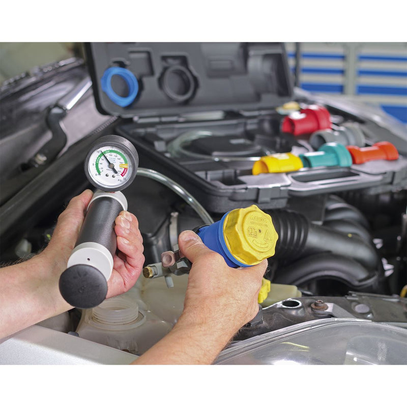 Sealey Cooling System & Cap Testing Kit VS0031 Sealey - Dynamic Drive