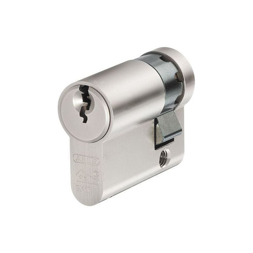 Abus Mechanical E60NP Euro Half Cylinder Nickel Pearl 10mm / 35mm Visi ABUS Mechanical - Dynamic Drive