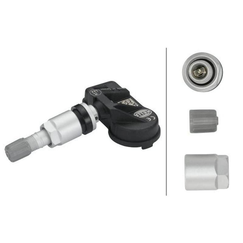 Hella TPMS Wheel Sensor fits Chrysler Grand Voyager V 2007 on 3.8