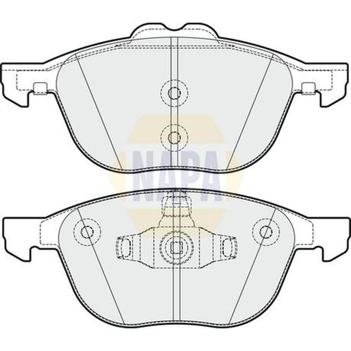 NAPA Front Brake Pad Set NBP1534