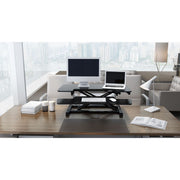 Dellonda 89cm Adjustable-Height Standing Desk Riser 15kg Capacity DH15 Dellonda - Dynamic Drive