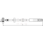 Apec Brake Hydraulic Hose Line Front HOS3811