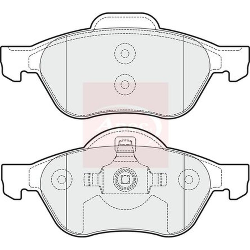 Apec Front Brake Vented Discs & Pads fits Renault Twingo II 2008-2014 1.6