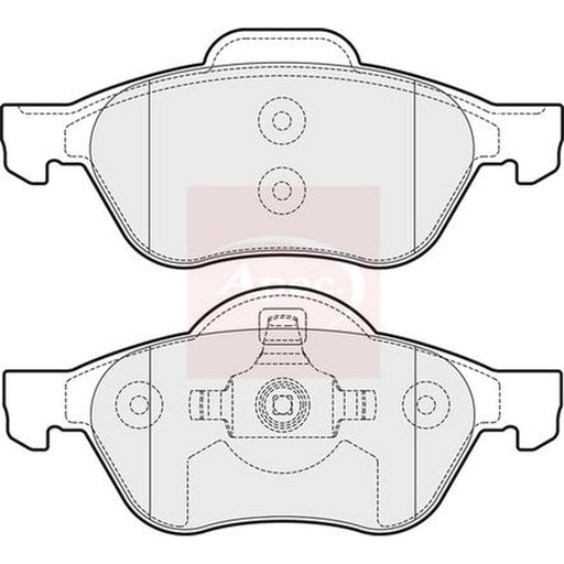 Apec Front Brake Vented Discs & Pads fits Renault Twingo II 2008-2014 1.6