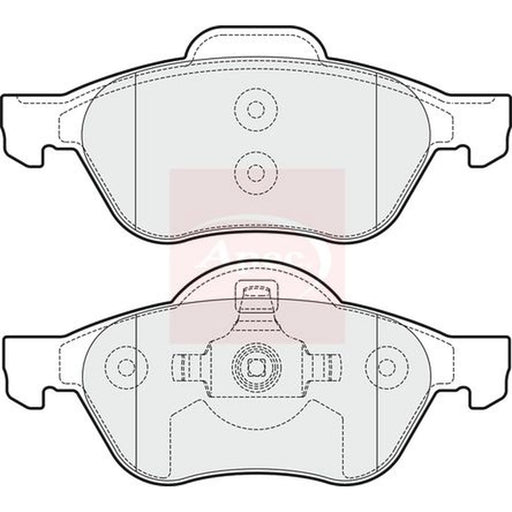 Apec Front Brake Pad Set PAD1716