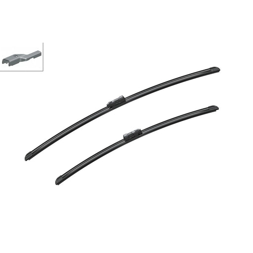 Bosch Aerotwin Wiper Blade Set 680mm + 575mm — A720S fits Vauxhall Meriva