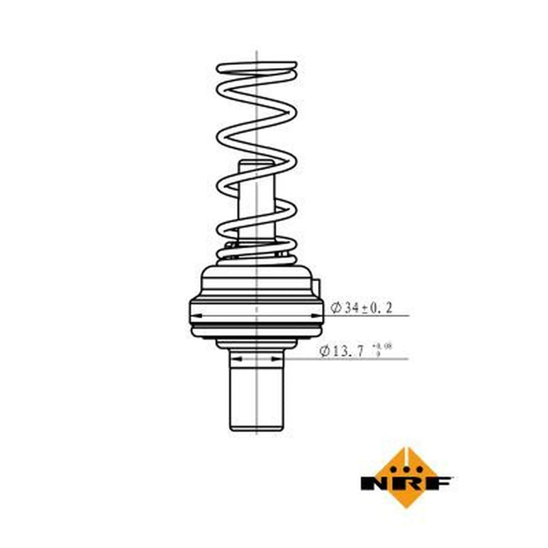 NRF Thermostat,Coolant 725195