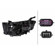 Hella Headlight Headlamp LED Right fits Renault Kadjar 2015-2016 1.2 1.5 1.6