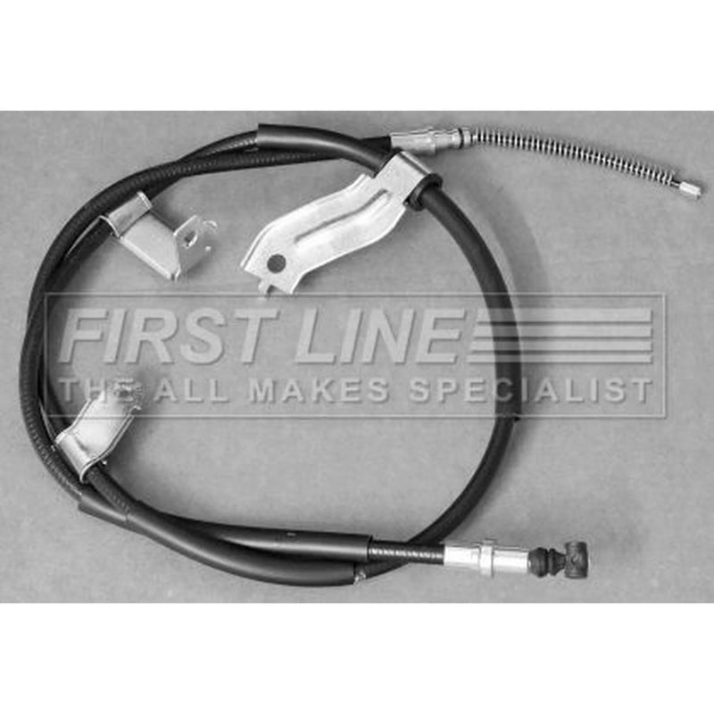 First Line Handbrake Cable Right Rear fits Chevrolet Spark 2010 on 1.0 1.2
