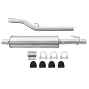Hella End Silencer Rear fits Mercedes-Benz Sprinter 2-T 2000-2006