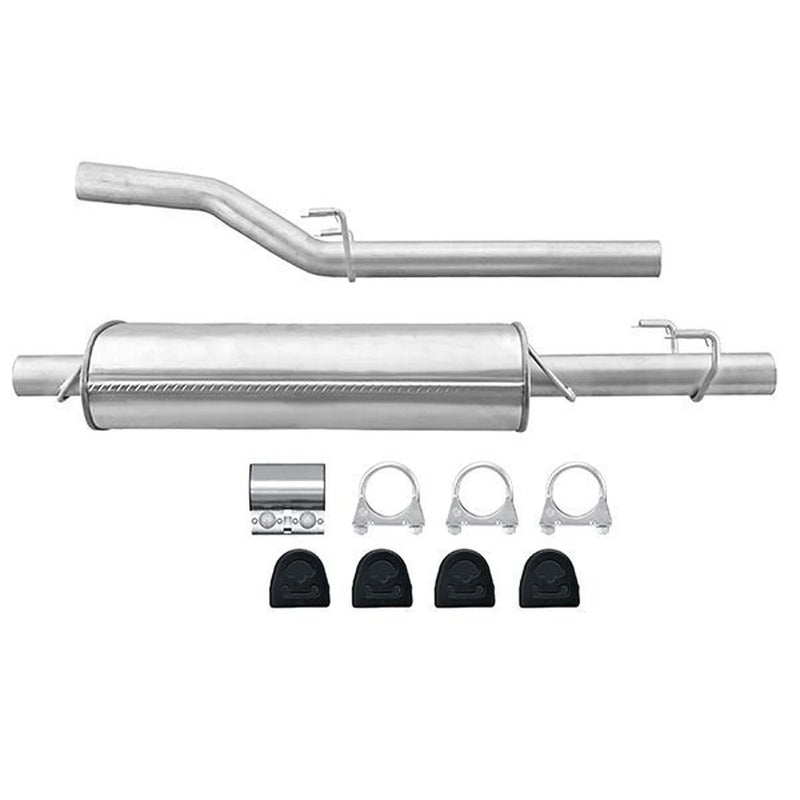 Hella End Silencer Rear fits Mercedes-Benz Sprinter 2-T 2000-2006