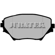 Juratek Front Brake Vented Discs & Pads fits Toyota Rav 4 2000-2005 1.8 2.0