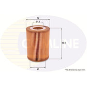 Comline Service Kit with Air, Oil & Cabin Filters fits Opel Astra H 2007-2010