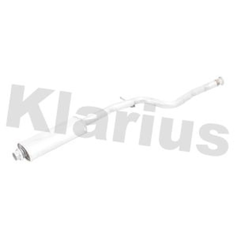 Klarius Box With Centre Pipe Centre fits Citroën Saxo 1996-2004 1.6