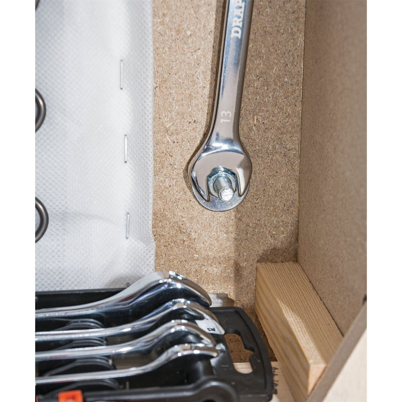 Draper HI-TORQ Metric Combination Spanner Set, Orange (11 Piece) Draper - Dynamic Drive