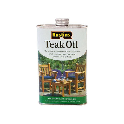 Rustins Teak Oil 500ml Rustins - NN4 Online
