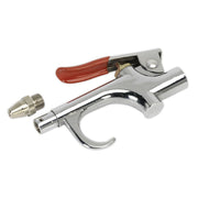 Sealey Air Blow Gun Palm Type with 1/4"BSP Air Inlet and Safety Nozzle SA913 Sealey - Dynamic Drive