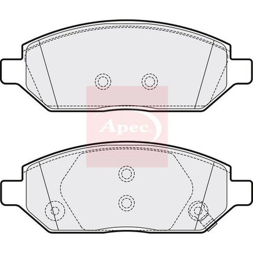 Apec Front Brake Pad Set PAD2098