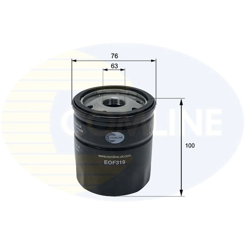 Comline Engine Oil Filter fits Ford Tourneo Custom V362 Bus 2015-2023 2.0