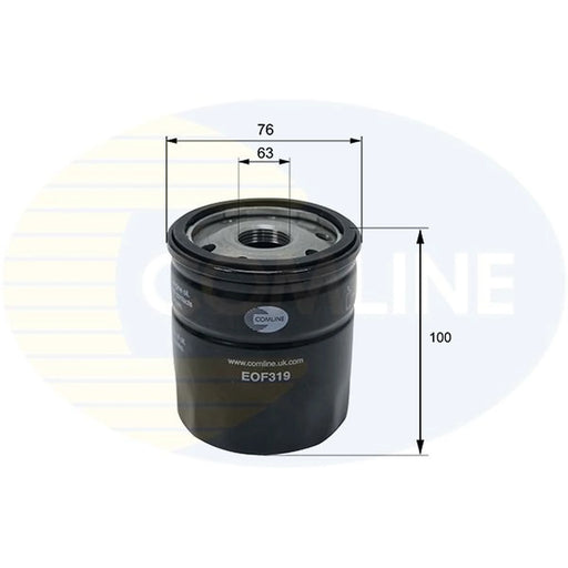 Comline Engine Oil Filter fits Ford Tourneo Custom V362 Bus 2015-2023 2.0
