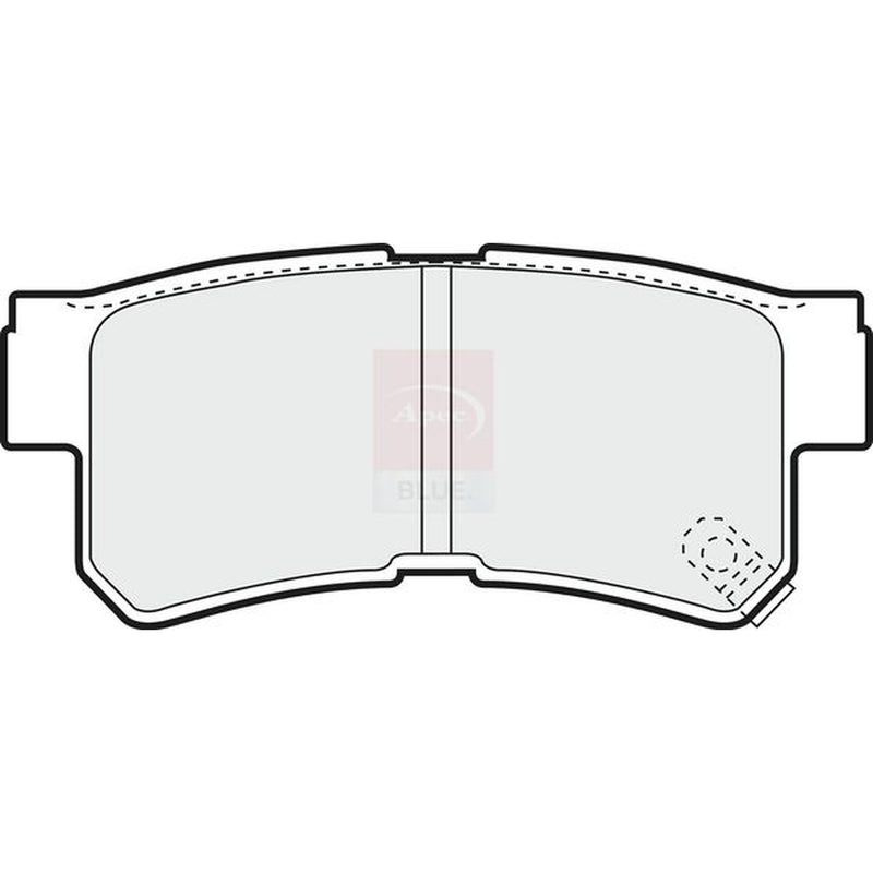 Apec Rear Brake Pad Set fits Hyundai Grandeur 2005-2010 3.3
