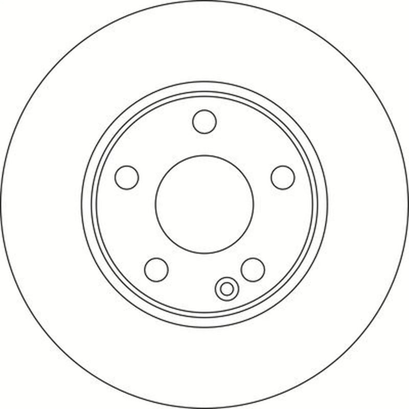 Abtex 2 x Vented Front Brake Discs BD1876V-x2