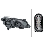 Hella Headlight Headlamp H7/H7 Left fits Mercedes-Benz E-Class 2009-2016