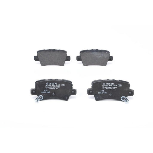 Bosch Front & Rear Pads fits Honda Civic VIII 2005-2011 1.4 1.8 2.2