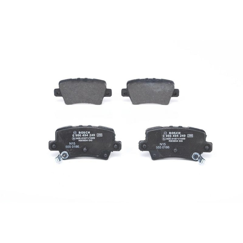 Bosch Front & Rear Pads fits Honda Civic VIII 2006-2012 2.0