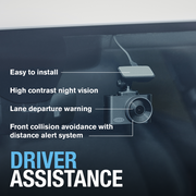 Ring Car Dash Camera Motion Sensor HD 1296p Wi-Fi & App Enabled GPS Driving Ring Automotive  - Dynamic Drive