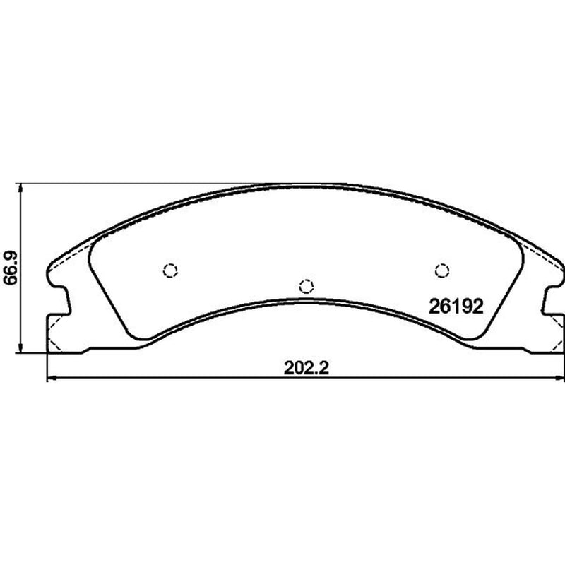Mintex Brake Pad Set