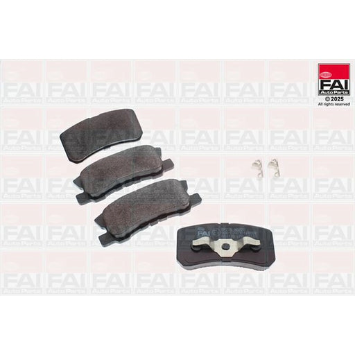 FAI Rear Brake Pad Set fits Chrysler Sebring 2007-2010 2.0 2.4 2.7