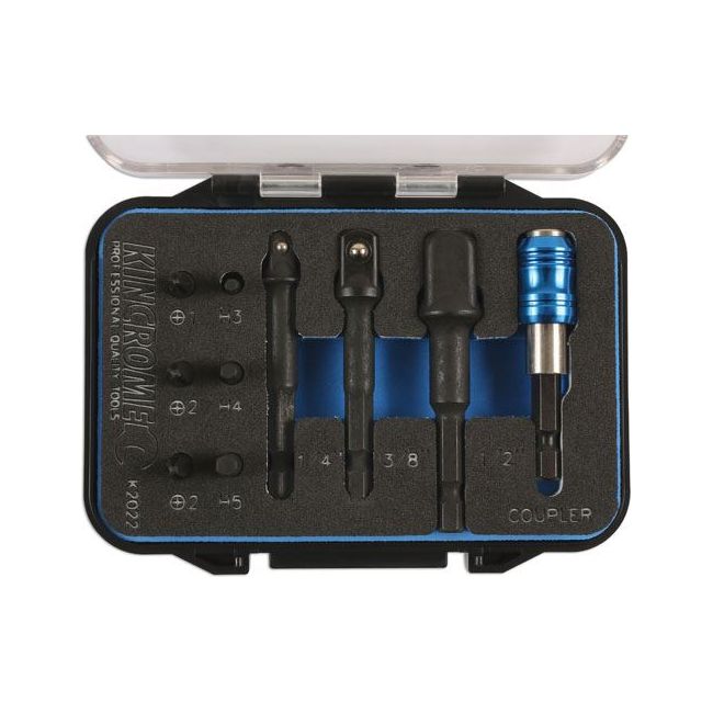 Laser Drill Accessory Set 10pc 6136 Laser - Dynamic Drive