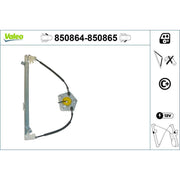 Valeo Electric Window Regulator Lifter Right Front 850865