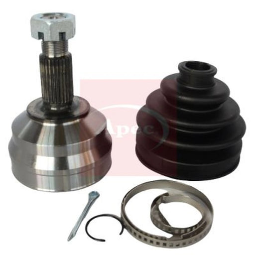 Apec CV Axle Shaft Assembly Wheel Side ACV1092