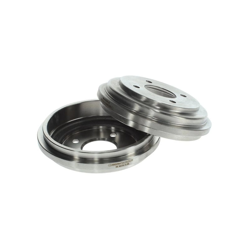 Bosch 2 x Brake Drums fits Nissan Micra II 1992-2003 1.0 1.3 1.4