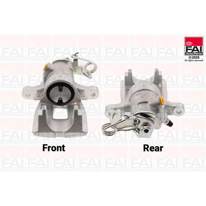 FAI Brake Caliper Assembly Rear Right fits Peugeot 207 2006-2013 1.6