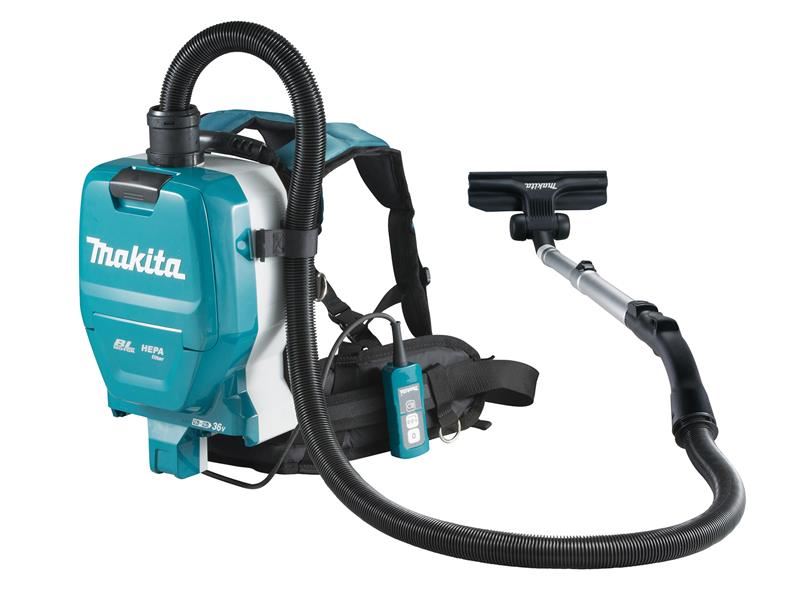 Makita DVC261ZX11 LXT BL Backpack Vacuum Cleaner 36V (2 x 18V) Bare Unit Makita - NN4 Online