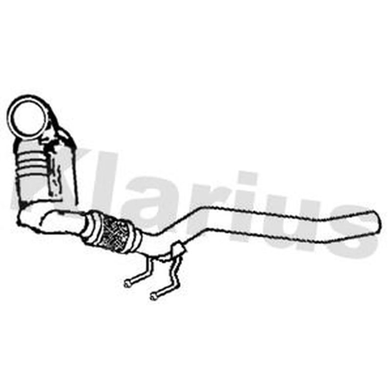 Klarius Catalyst Type Approved With Pipe fits Audi A3 Limousine 2015-2020 2.0