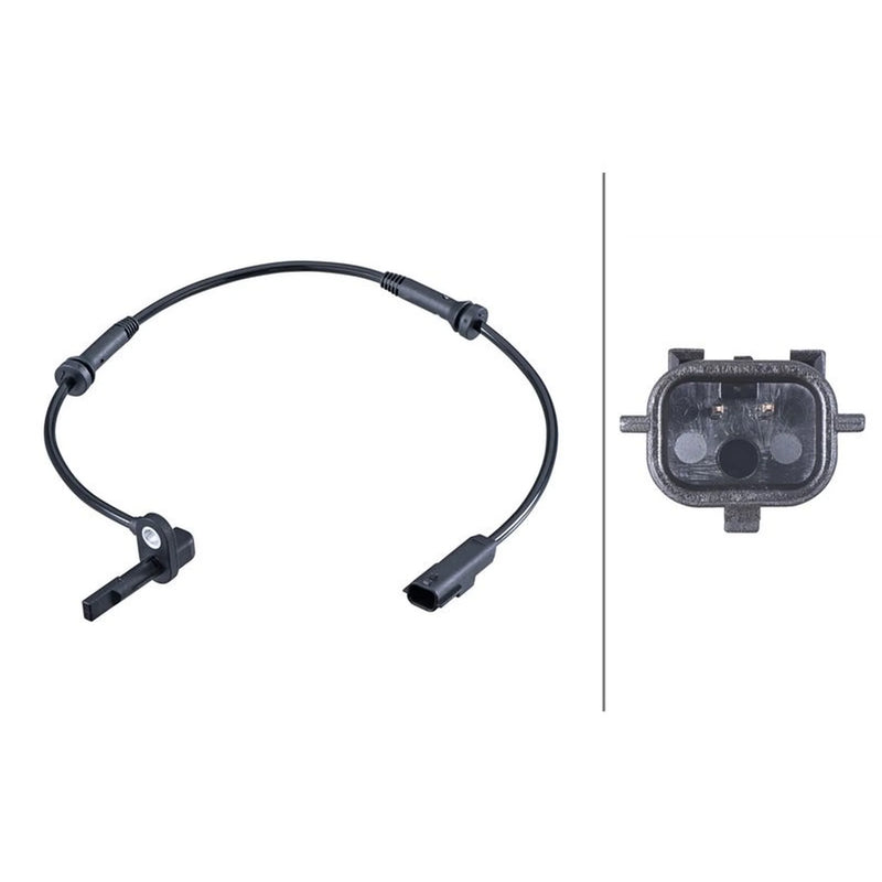 Hella ABS Wheel Speed Sensor Front 6PU 358 216-901
