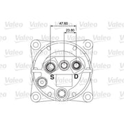 Valeo Air Conditioning Compressor 716653