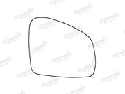 Summit Stick-On Standard Mirror Glass fits Renault Twingo 14 on RHS Summit - Bars 4 Cars