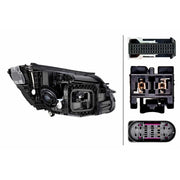 Hella Headlight Headlamp LED Left fits Mercedes-Benz C-Class 2014-2023